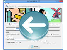 Screenshot of Easy Video Reverser